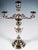 Traditional Large Historicism Five-Flame Silver Candleholder by Hermann Südfeld, Vienna, 1890 For Sale - Image 3 of 8