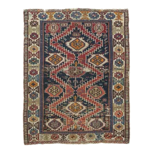Antique Shirvan Caucasian Rug 3'7'' X 4'6''