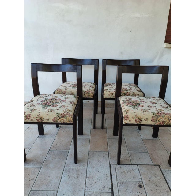 Vintage Modern Minimalist Chairs, 1970s, Set of 4 For Sale - Image 9 of 17