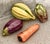 Vintage Majolica Style Hand-Painted Ceramic Fruit, Late 20th Century- Set of 4 For Sale - Image 11 of 12