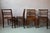 Here is a set of four exceptional René Gabriel chairs. Produced from 1944 onwards and designed by the French designer,...