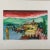 This Framed Signed Amram Ebgi "Sea of Galilee" Colored Etching Artist Proof presents a vivid interpretation of the...
