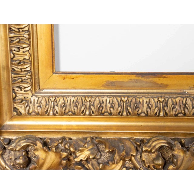 Antique Giltwood Art Frame For Sale - Image 4 of 6