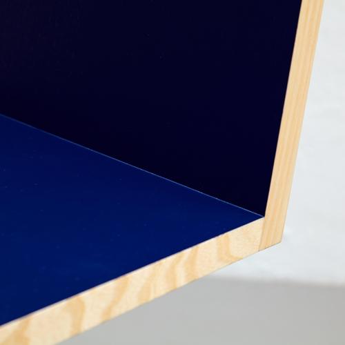 Blue Mid-Century Modern Zig Zag Chair by Gerrit Rietveld for Cassina, For Sale - Image 8 of 18