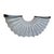 Art Deco Nautical Ceramic Large Seashell Inspired Fan Vase For Sale - Image 3 of 6