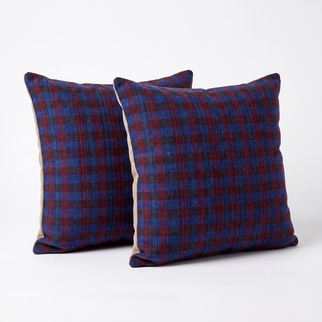 Mid-Century Modern Turkish Oushak Kilim Pillow Cover 18'' X 20'' - Set of Two For Sale - Image 3 of 4