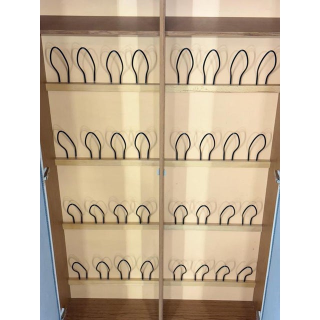 Large Mid-Century Shoe Cabinet in Pine, 1960s For Sale - Image 5 of 13