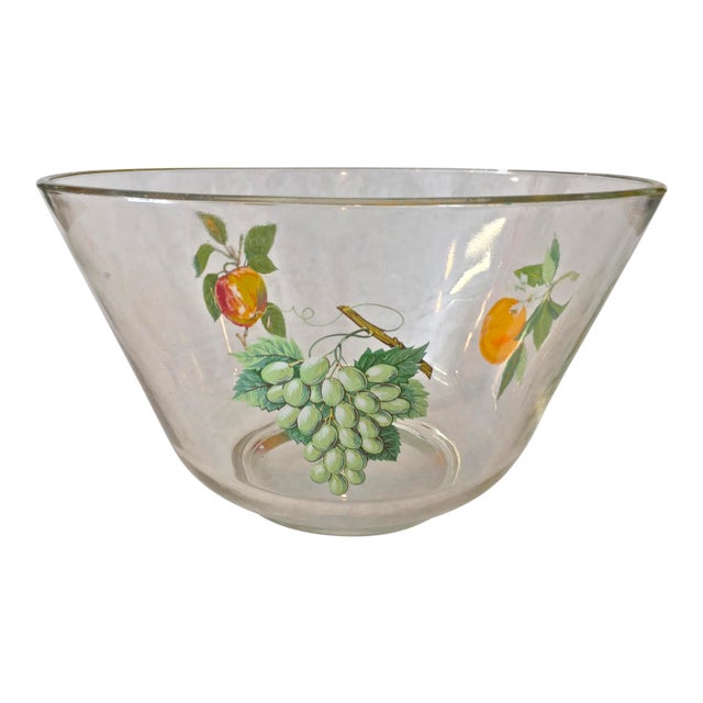 1950's West Virginia Glass Co Fruit Bowl For Sale