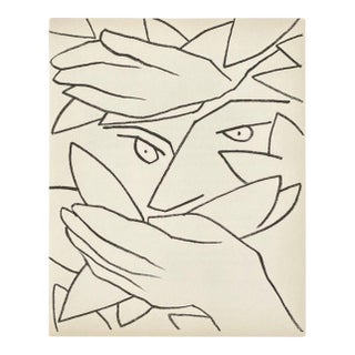 1951 Françoise Gilot Pages d'Amour - André Verdet 09 Lithograph For Sale