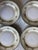 Set of 5 Vintage Porcelain Noritake Dinner Plates For Sale In Austin - Image 6 of 8