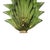 Floral Murano Glass Wall Sconces in Green, 2000, Set of 2 For Sale - Image 9 of 14