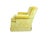 Yellow Vintage Sunshine Daffodil Yellow Velvet Lounge Chairs - A Pair For Sale - Image 8 of 13