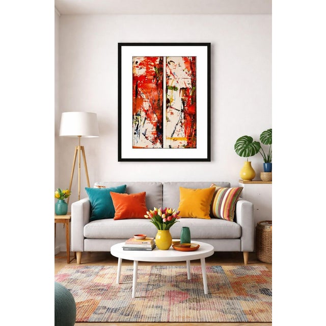 2020s The Makers #1 Abstract Expressionism Acrylic Painting For Sale - Image 5 of 12