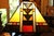 Remington Bronze "The Outlaw" Table Lamp W/ Stained Glass Shade in Mission Style For Sale - Image 11 of 13