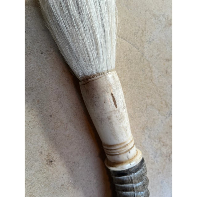 Beautiful antique Chinese brush with original patina.