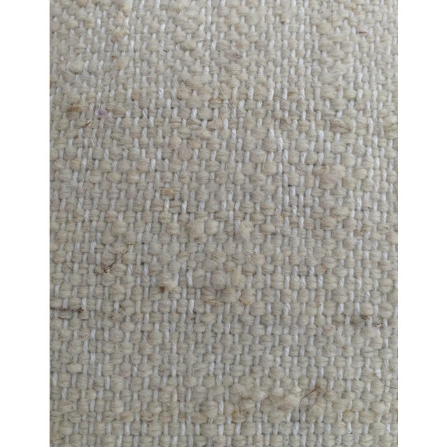 Orange Custom Checkered Moroccan Pillow Covers- a Pair For Sale - Image 8 of 10