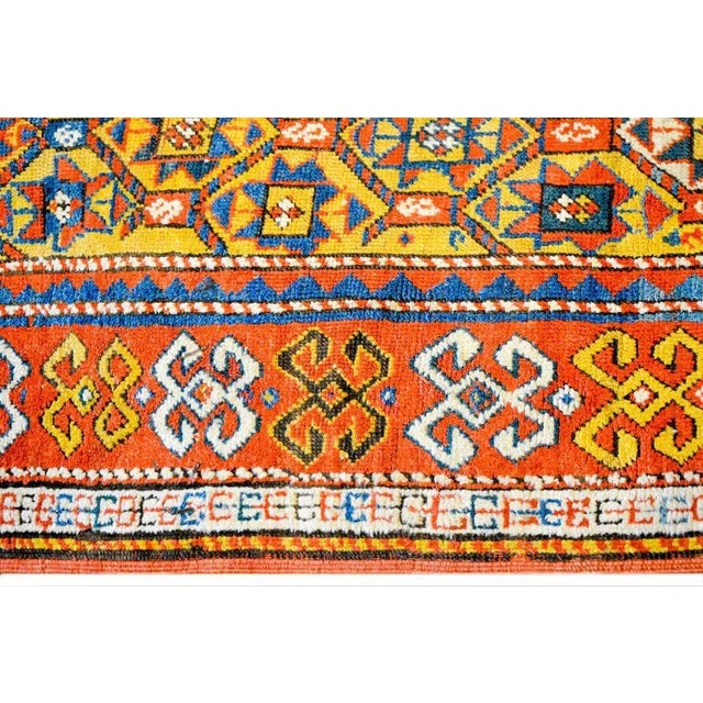 Late 19th Century Kazak Rug For Sale - Image 4 of 7