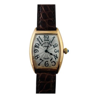 Early 21st Century Franck Muller Cintree Curvex 18k Rose Gold 1752qz Ladies Watch For Sale
