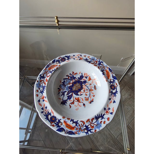 Ceramic Spode New Stone Pattern Dish For Sale - Image 7 of 9