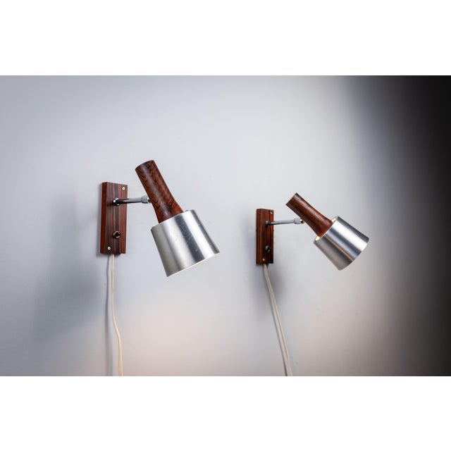 Silva Wall Lamps from Lyfa, 1960s, Set of 2 For Sale - Image 6 of 14