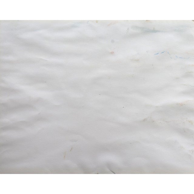 Paper 'Cypress on the Bay' by Jan Moss, California Woman Artist, Aptos For Sale - Image 7 of 8