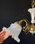 1960s Vintage Ceramic and Glass Chandelier, 1960s For Sale - Image 5 of 18