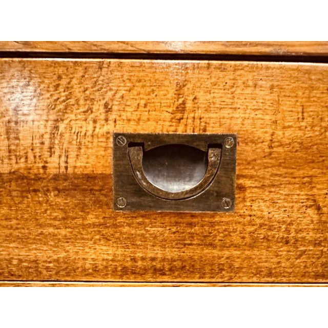 English Bookcase in Oak For Sale - Image 11 of 18