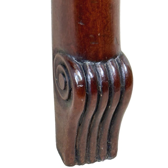 Regency Mahogany Tea Table, 1820 For Sale - Image 10 of 14
