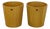 Pair of Mid 20thCentury Plywood Trash Can For Sale