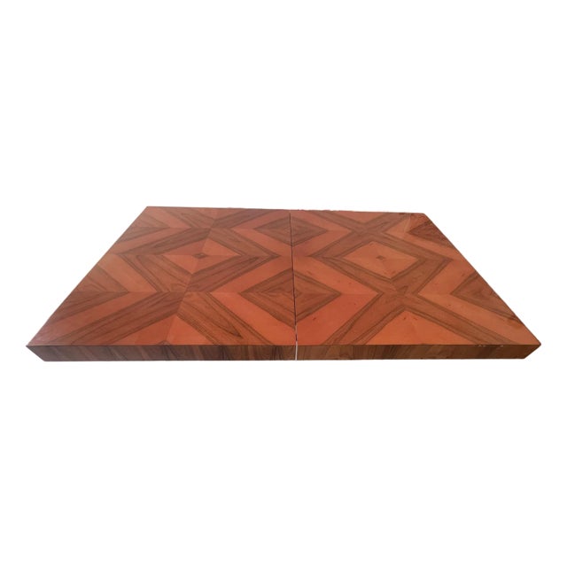 1980s Dining Table Styled Like Milo Baughman, for Thayer Coggin. With Matching Sideboard/Credenza. For Sale