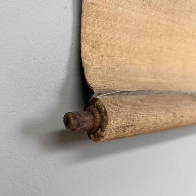 Antique Japanese Kakemono Scroll Daikokuten For Sale - Image 12 of 15