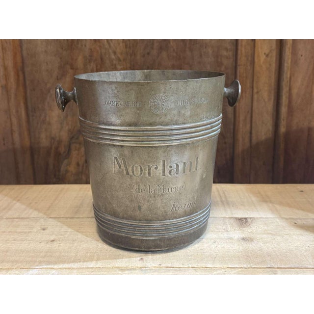 Silver-Plated Champagne Bucket from Christofle, 1930s For Sale - Image 7 of 9
