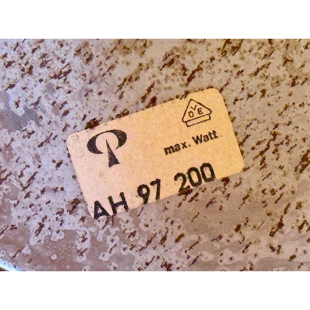 Large Space Age Sculptural Opaline Glass and Chrome Hanging Lamp from Peill & Putzler, Germany, 1960s For Sale - Image 15 of 18