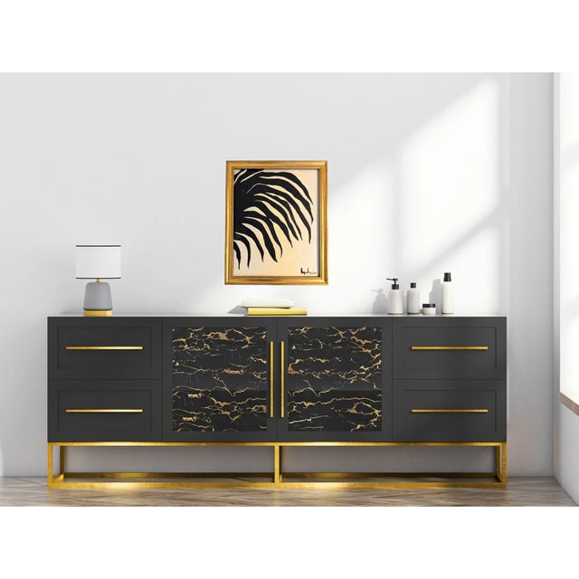 Contemporary Abstract Palm Tree by Bryan Boomershine Framed For Sale - Image 13 of 16