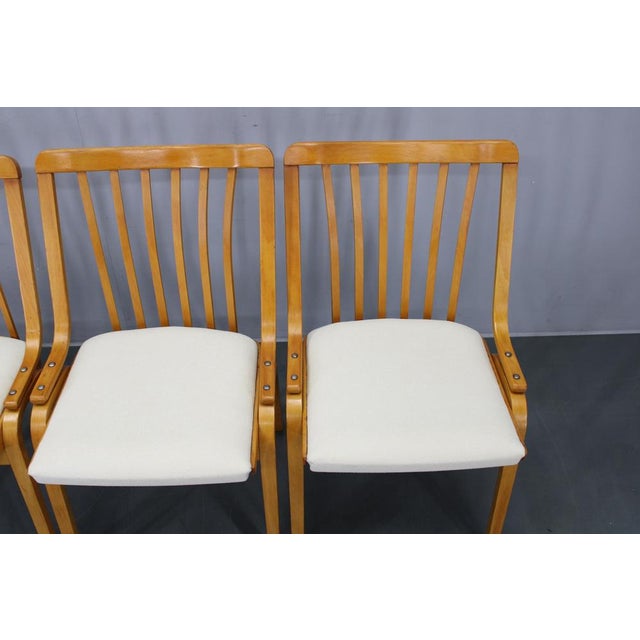 Wood Mid-Century Dining Chairs from Jitona, 1960s, Set of 4 For Sale - Image 7 of 18