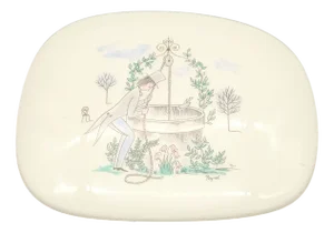 Frog Prince Lidded Box from Rosenthal Studio Line, 1950s