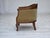 Wood Danish Children's Armchair in Light Green Furniture Velour and Oak, 1950s For Sale - Image 7 of 17