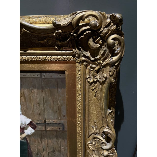 Antique Realist Portrait Oil Painting “The Roman Girl” For Sale In Dallas - Image 6 of 10
