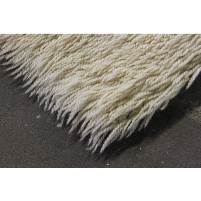 Blue Brasilia Rya Rug by Ib Antoni for Egetaepper, 1974 For Sale - Image 8 of 15