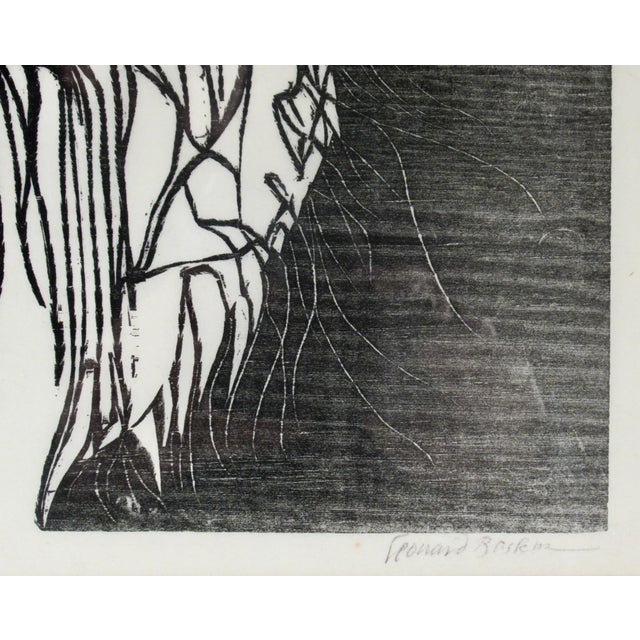 Leonard Baskin Amos 1960 Reproduction Print For Sale - Image 4 of 6