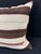 Contemporary Turkish Hemp Pillow Cushion Natural Beige Brown Pillow Cushion Cover 24"x24" For Sale - Image 3 of 4