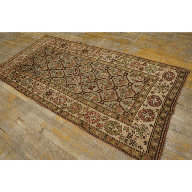 Early 20th Century Caucasian Karabagh Carpet ( 3'6" x 7'2" - 107 x 218 )