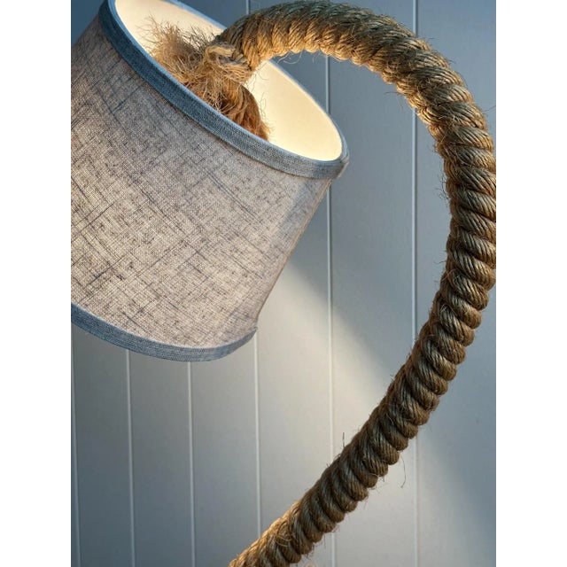 Vintage French Mid-Century Rope Table Lamps, Pair For Sale - Image 15 of 18