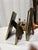 Trio Vintage Brass Table Top Photo Frames For Sale In Atlanta - Image 6 of 8