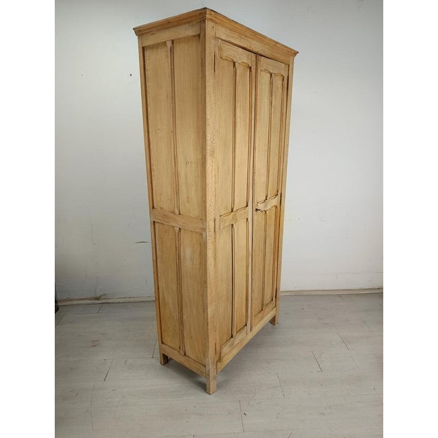 Parisian Beech Wardrobe, 1890s For Sale - Image 5 of 18