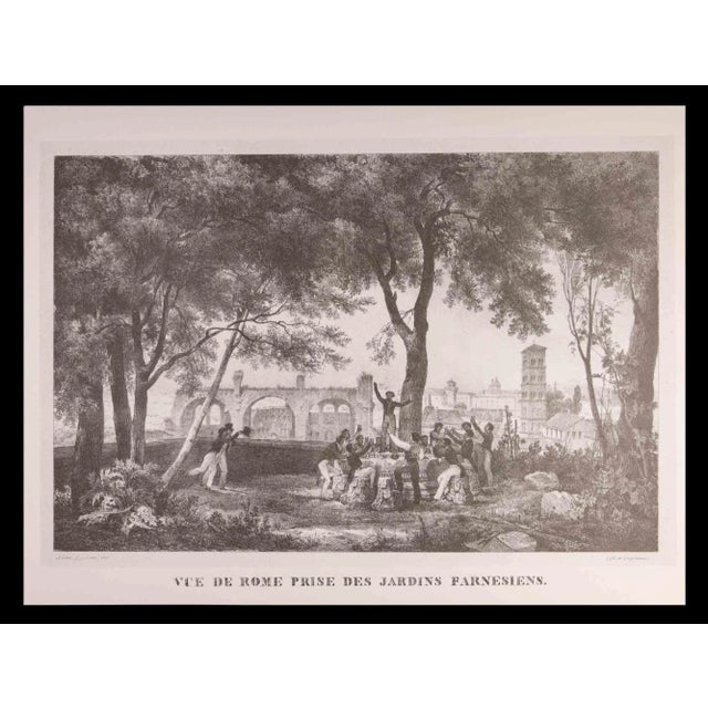 After G. Engelmann, Roman Temples and Ruins, Original Offset, Late 20th Century For Sale - Image 4 of 7