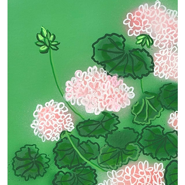 Blush Pink Geraniums is my contemporary take on the classic potted geranium. Geraniums are such a familiar garden...