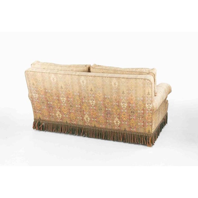 Brown Vintage Sofa in Fabric, 1970s For Sale - Image 8 of 11