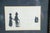 1920s Antique Pilgrim Silhouette C. 1920 Framed Cut Paper & Ink Art, Signed Provenance Judge Charles Barker Wheeler, New York Supreme Court For Sale - Image 5 of 11