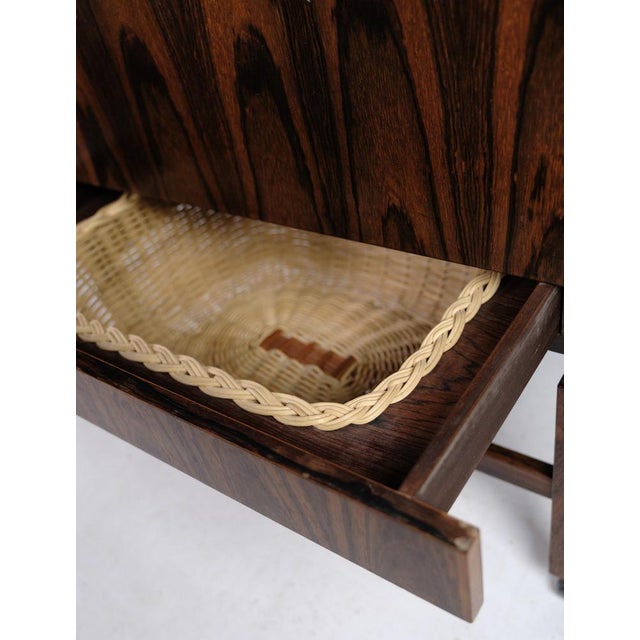 Danish Bar Table in Rosewood, 1960s For Sale - Image 6 of 11